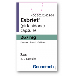 ESBRIET 267 MG ( PIRFENIDONE ) 270 CAPSULES